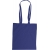 Katoenen tas met lange hengsels (110 gr/m2) blauw