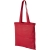 Katoenen tas met lange hengsels (100 g/m²) rood