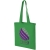 Katoenen tas met lange hengsels (100 g/m2) helder groen