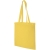 Katoenen tas lange hengsels (140 g/m²) geel