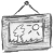 Canvas gymtasje zwart