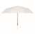 Opvouwbare paraplu van RPET (21 inch) wit