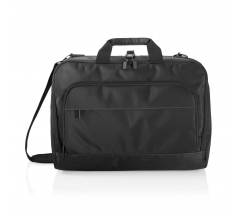 Quick Scan laptop tas, zwart bedrukken