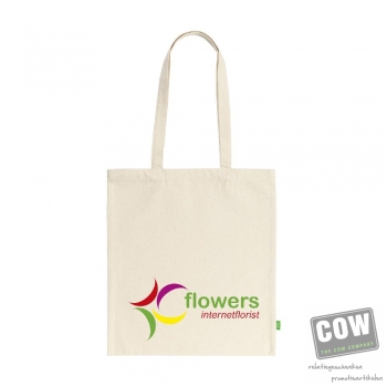 Afbeelding van relatiegeschenk:Organic Canvas Shopper (320 g/m²) tas